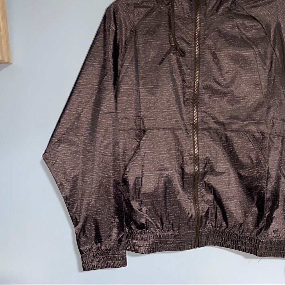 𝅺bcbg Max Azria Womens Windbreaker Jacket sz Large - Picture 2 of 6